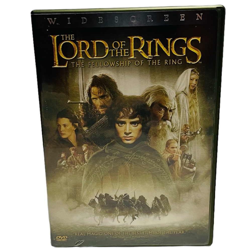 The Lord of the Rings The Fellowship of the Ring DVD Movie Widescreen Edition
